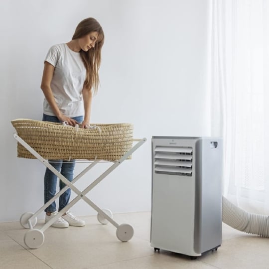 Climatiseur Portable Cecotec ForceClima 9100 – 9000 BTU, Technologie Soundless - vue 3