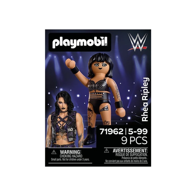 Playmobil WWE 71962 Rhea Ripley - vue 5
