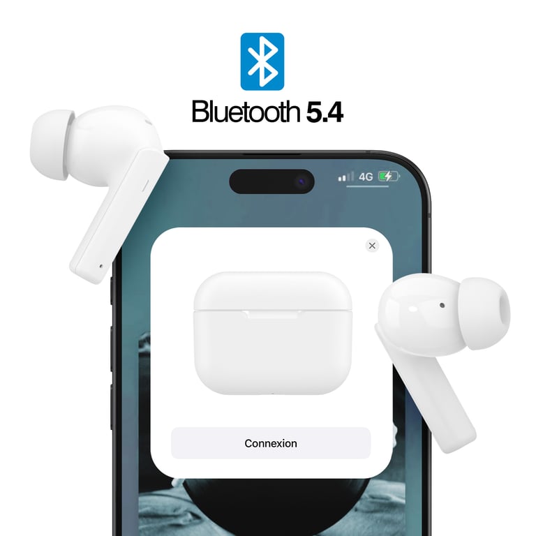Akashi Ecouteurs Noise Cancelling ANC - vue 3