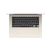 MacBook Air M5 (2026) 15'', 512 GB, RAM 16 GB, GPU Apple 10, Starlight - AZERTY