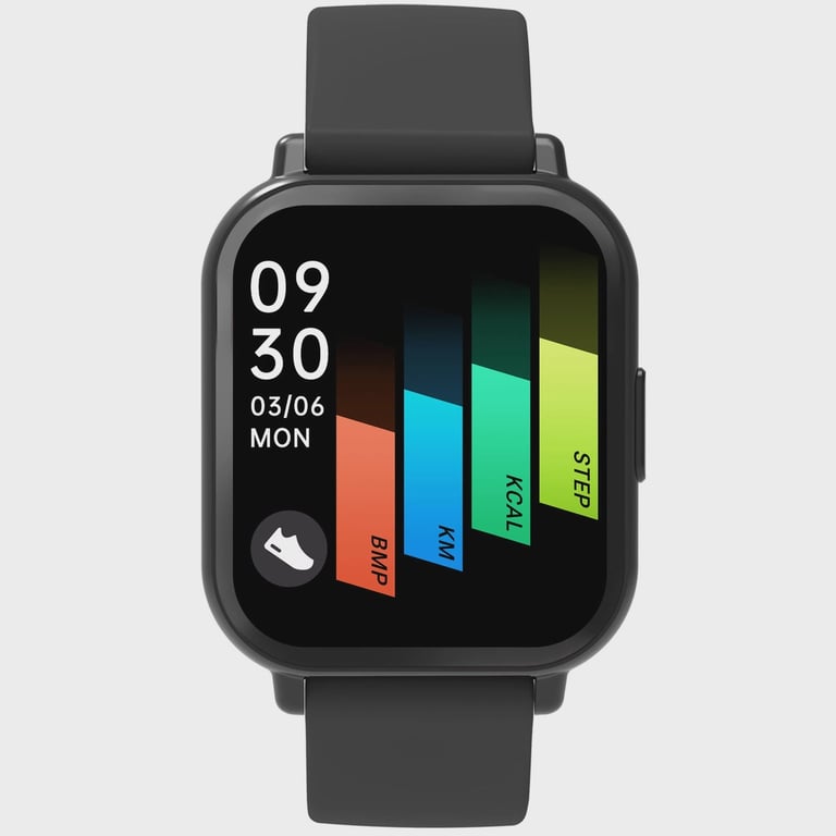 Montre connectée Bluetooth, écran TFT 1,81 , étanchéité IP65, capteur de fréquence cardiaque - Neuf