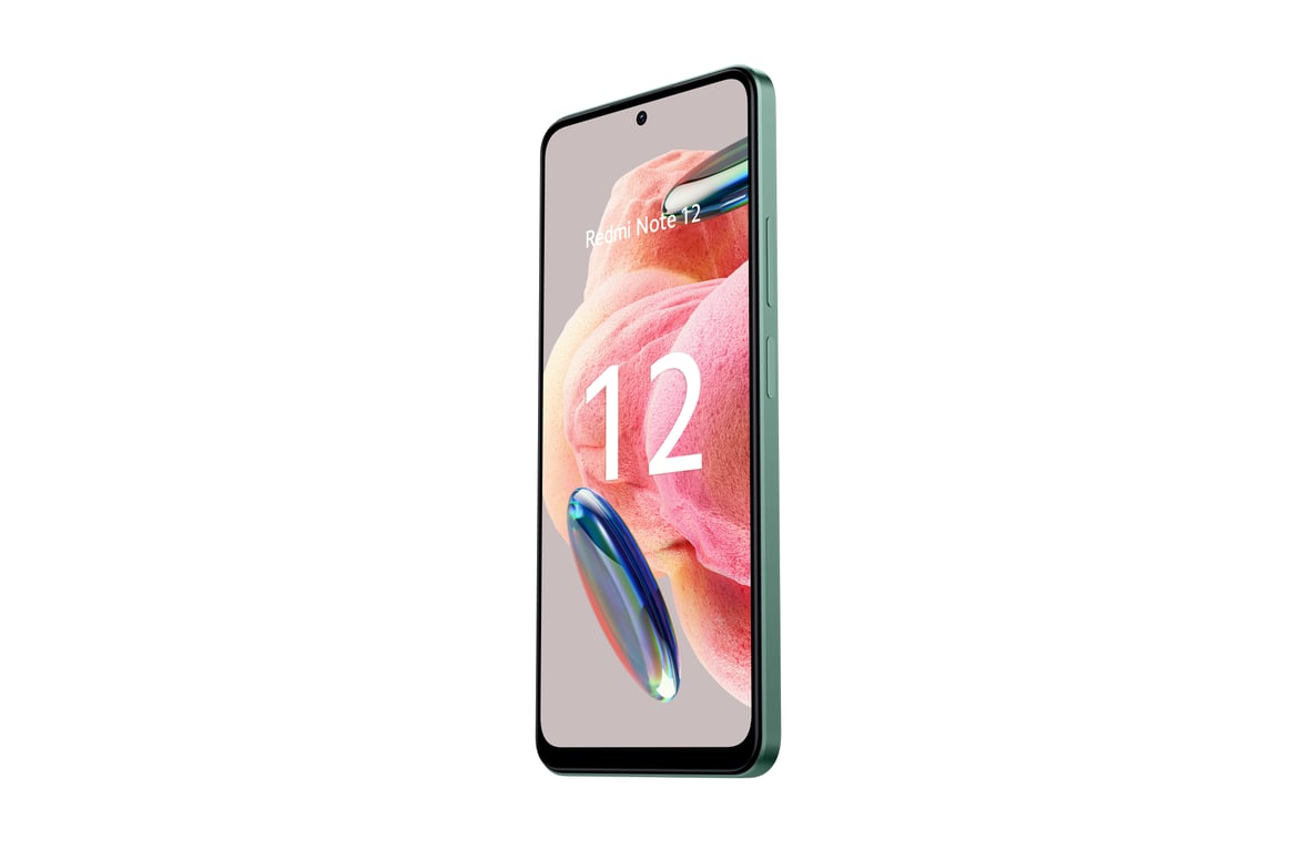 Redmi Note 12 (4G) 128 Go, Vert, Débloqué - Bon état