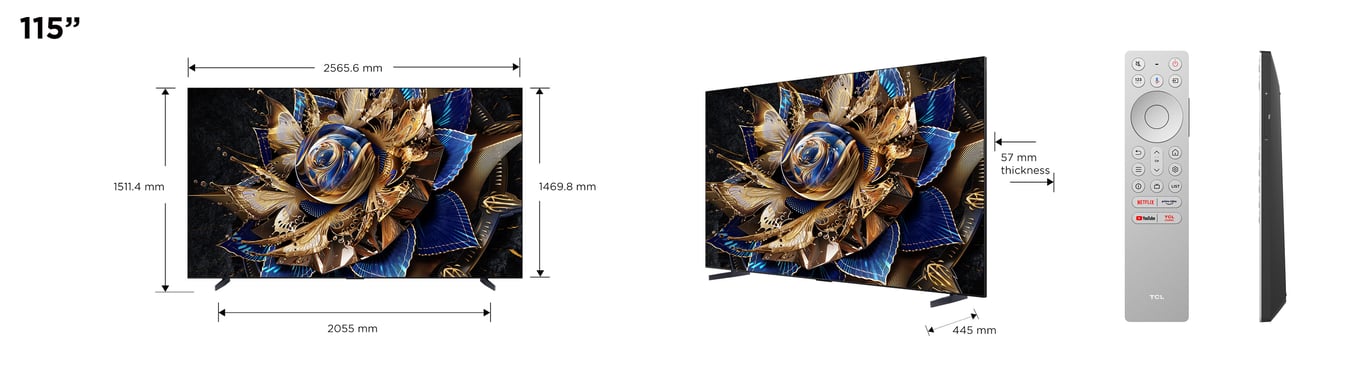 TV Mini Led Mini LED 115X955MAX 2024 - vue 5