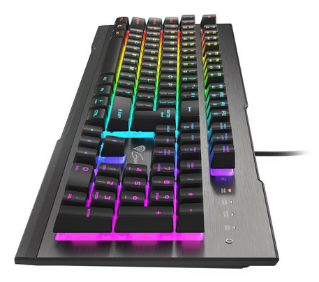 Clavier Gaming GENESIS Rhod 500 RGB – Filaire, Clavier à Membrane, QWERTY - vue 3