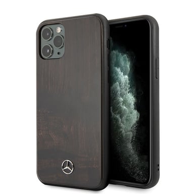 Étui Mercedes pour iPhone 11 Pro Max brun