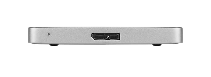 Verbatim Disque dur portable mince Store ?n? Go ALU 2 To argenté