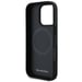 Funda Mercedes para iPhone 16 Pro Max 6.9'' negra con textura y cuero liso Funda rígida MagSafe