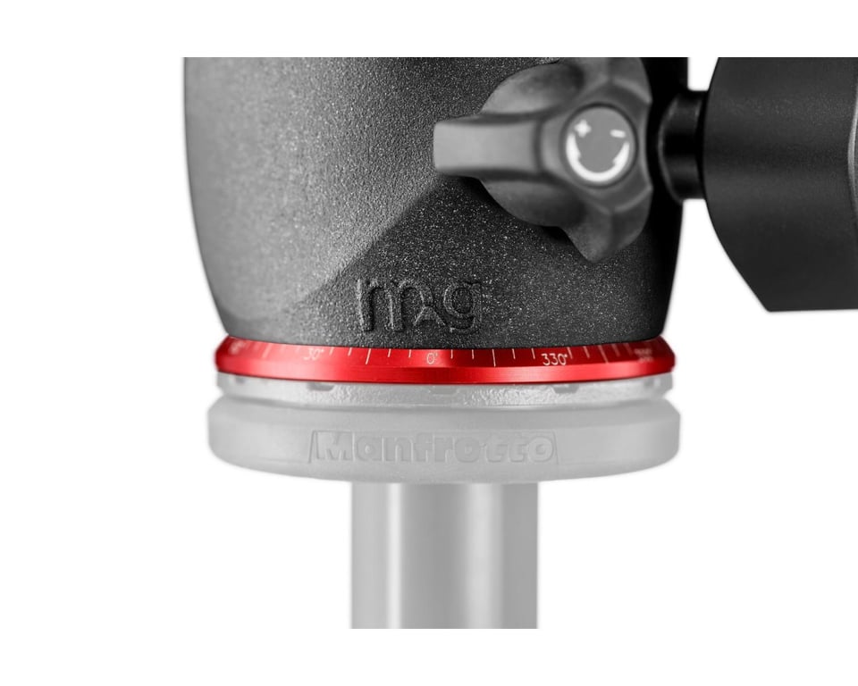 Manfrotto MHXPRO-BHQ6 tête de trépieds Gris Magnésium, Aluminium 3/8 - vue 2