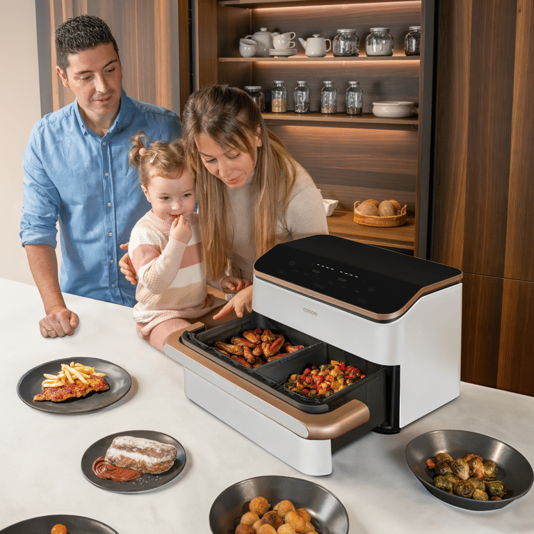 COSORI Friteuse sans huile double panier Dual Blaze Twinfry™ Chef Edition avec une capacité de Neuf - vue 6
