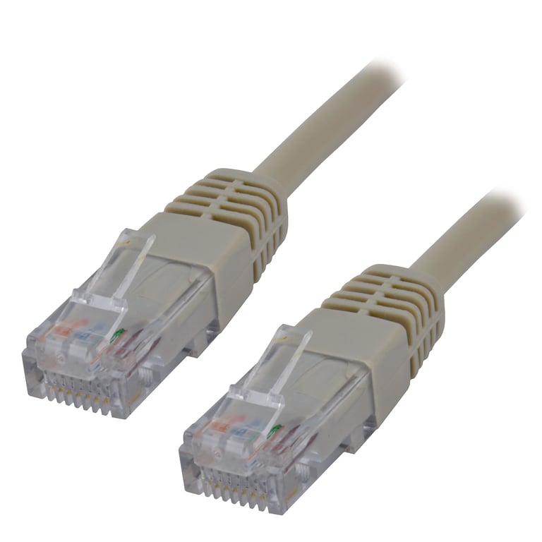 Câble réseau MCL FCC5EM 3M 3 catégorie 5e 1 x RJ 45 mâle 1 x RJ 45 mâle - vue 2