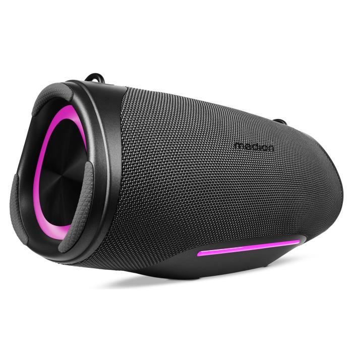 Enceinte Bluetooth - L - 50W - Autonomie 47h - Protection IPX7 - Effets lumineux RGB - Neuf