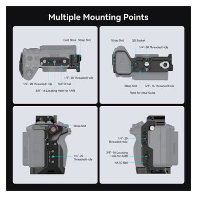SMALLRIG Cage pour SONY FX3/FX30 - 4183
