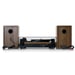 Lenco LS-100WD tocadisco Tocadiscos de tracción por correa Negro, Roble Automático