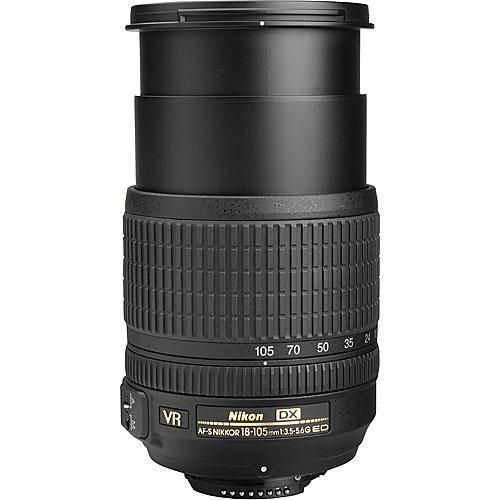 Nikon AF DX NIKKOR 18–105 mm 1:3.5–5.6G ED VR SLR Objectif zoom standard Neuf - vue 7