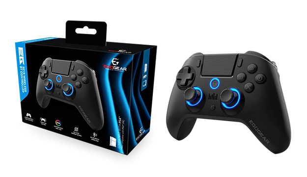 Manette de jeu EGOGEAR SC15 Bluetooth sans fil Compatible PS4 PS3 et PC Vibration intégrée - vue 3
