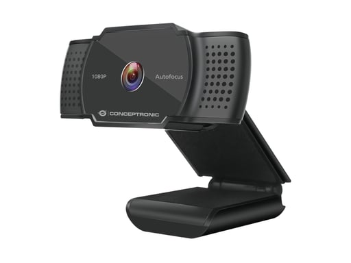 Conceptronic AMDIS06B cámara web 1920 x 1080 Pixeles USB 2.0 Negro