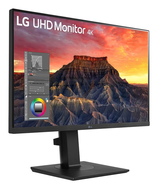 LG Monitor 27BQ65UK B IPS 4K 27 Pollici USB C Rj45 HAS - vue 3