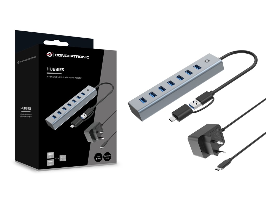 Conceptronic Hub USB - vue 4
