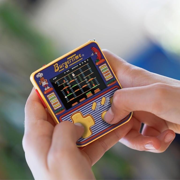 Super Micro Data East Burger Time Porte Clefs Gamer Neuf - vue 2