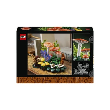 LEGO Botanicals 11505 Funghi dei boschi per adulti 806 pezzi Multicolore