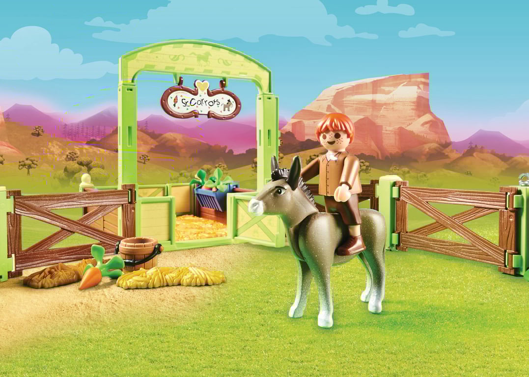 La Mèche Et Monsieur Carotte Avec Box Playmobil La Boite - vue 3