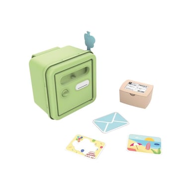 Buzón para casa de juegos SMOBY Life con accesorios y superficie borrable Verde claro