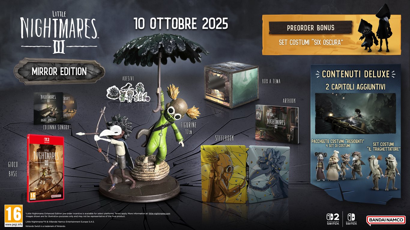 Little Nightmares III - Edition Mirror - Jeu Nintendo Switch 2 - Neuf