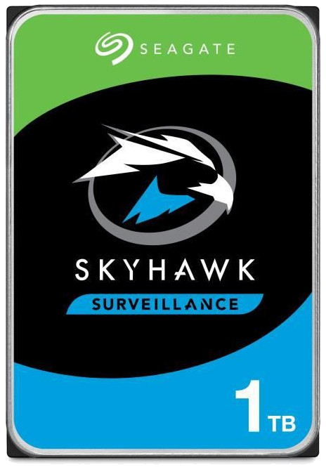 SEAGATE - Disque dur Interne - Surveillance SkyHawk - 1To - 5 900 tr/min - 3.5 (ST1000VX005)