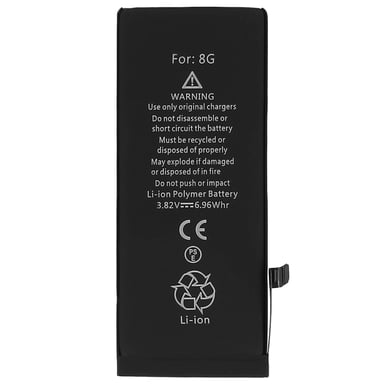 Batería interna iPhone 8 1821 mAh Li-Ion Recambio 1IP3/39/94