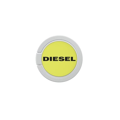 Diesel Anillo universal multifuncional giratorio 360° para smartphone Amarillo