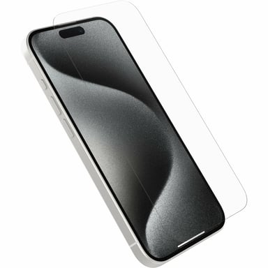 Serie Premium Glass Antimicrobial di OtterBox per iPhone 15 Pro, trasparente
