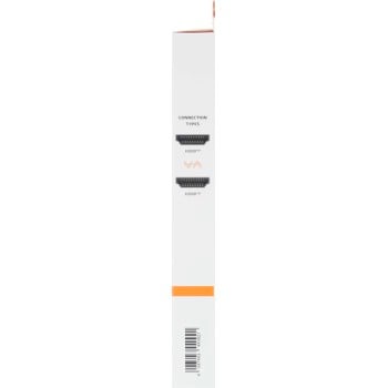 Cable HDMI de alta velocidad, Ultra-HD 4K, Ethernet, 0,75 m