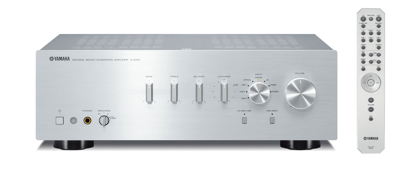 Amplificateur Hifi YAMAHA AAS701SI 2 x Pureté sonore extrême et incroyable capacité d’alimentation - vue 4