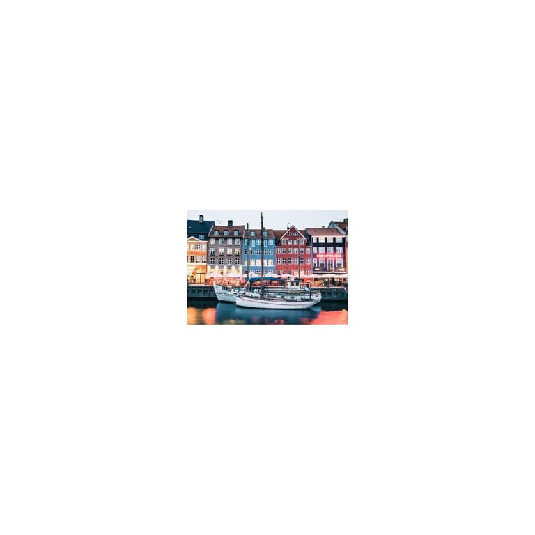 Puzzle 1000 Pièces Copenhague - Danemark : Une Évasion en Images - Neuf