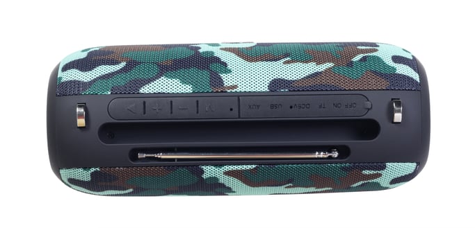 Gembird SPK-BT-17-CM altavoz portátil o de fiesta Camuflaje 5 W