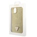 Guess Funda rígida para Apple iPhone 15 Pro Triangle Diamond Dorado