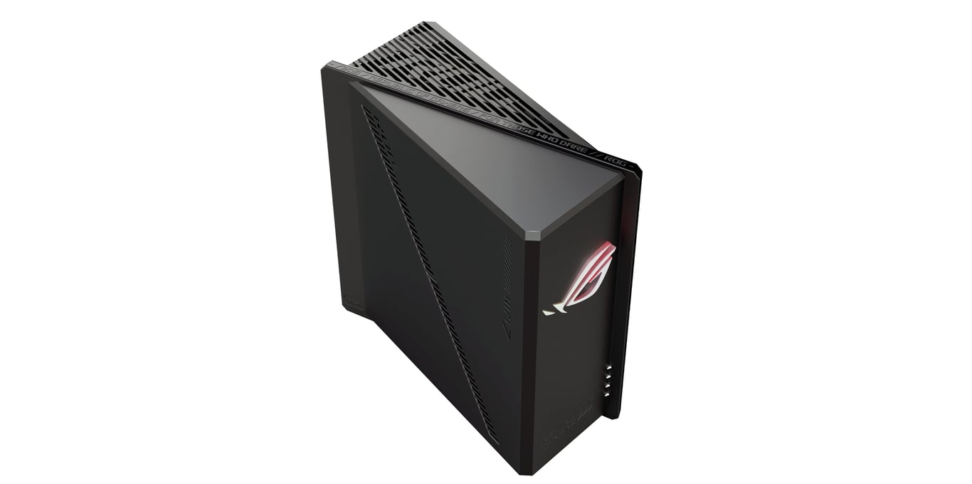 Router ASUS ROG Strix GS BE18000 Tribanda Wi Fi 7 2.5G 8 Antenas 4x4 MU MIMO USB - vue 3