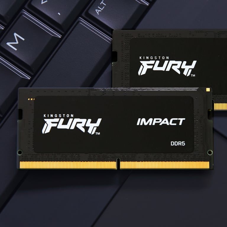 Kingston FURY Impact SO DIMM 2 x DDR5 6000 MHz CL38 - vue 3