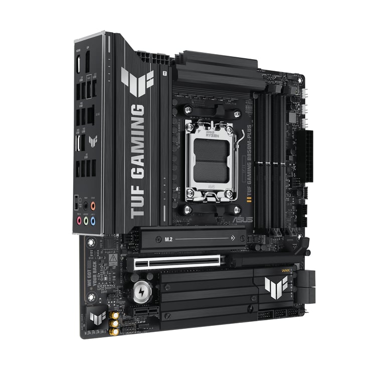 ASUS TUF GAMING B850M-PLUS AMD B850 Emplacement AM5 micro ATX - Neuf