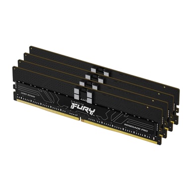 Kingston Technology FURY 64GB 6000MT/s DDR5 ECC Reg CL32 DIMM (Kits de 4) Renegade Pro EXPO