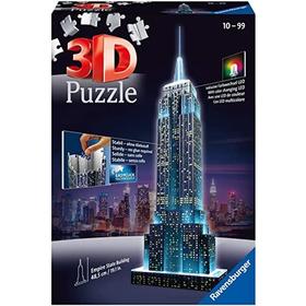 Puzzle 3D Empire State con Luz 216 Piezas