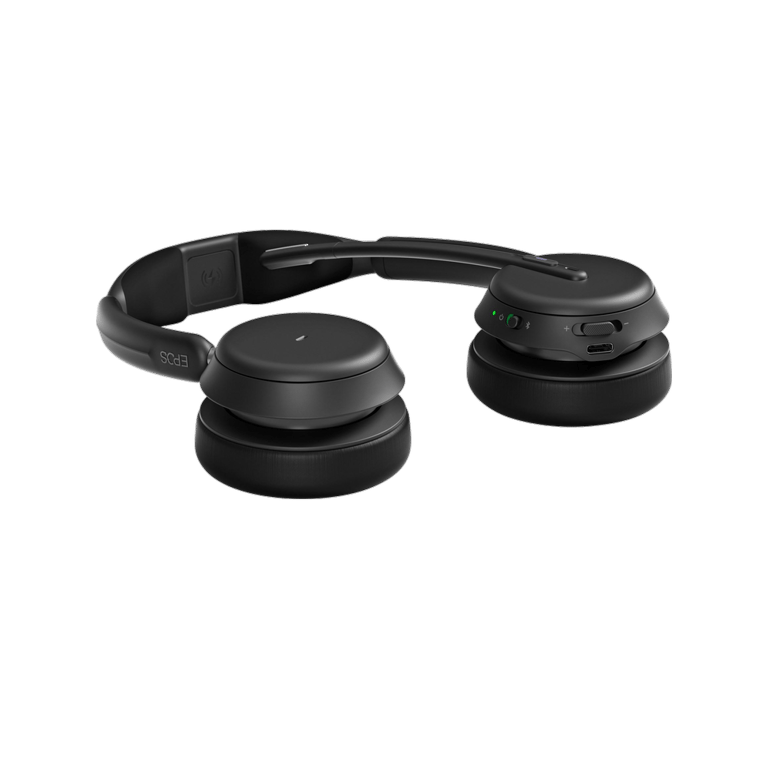 EPOS Impact 1030 Casque sans Fil Mono pour PC avec Micro Anti Bruit AI Voice Clarity Super Wideband Audio Confort Toute la Journée Conçu pour Les Espaces de Bureau Certifié Microsoft Teams - vue 3