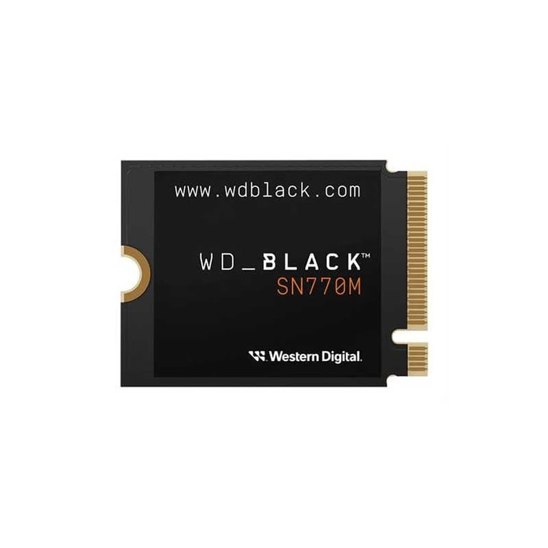 Disque SSD interne Western Digital WD_BLACK SN770M M.2 2230 PCIe 4.0 NVMe 2 To Noir - Neuf