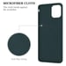 Coque pour Apple iPhone 11 PRO MAX en LIQUID GREEN Housse de protection Étui en silicone TPU flexible avec anneau