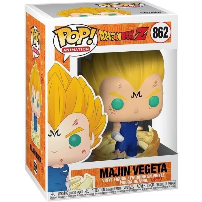 Figurine Funko Pop! Animation : Dragon Ball Z S9 SS Goku w/ Kamehameha Wave - vue 7