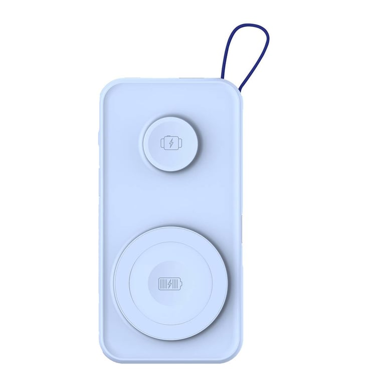 PowerBank PastelUp Sans Fil Qi MagSafe 10 000mAh USB A / C Neuf - vue 7