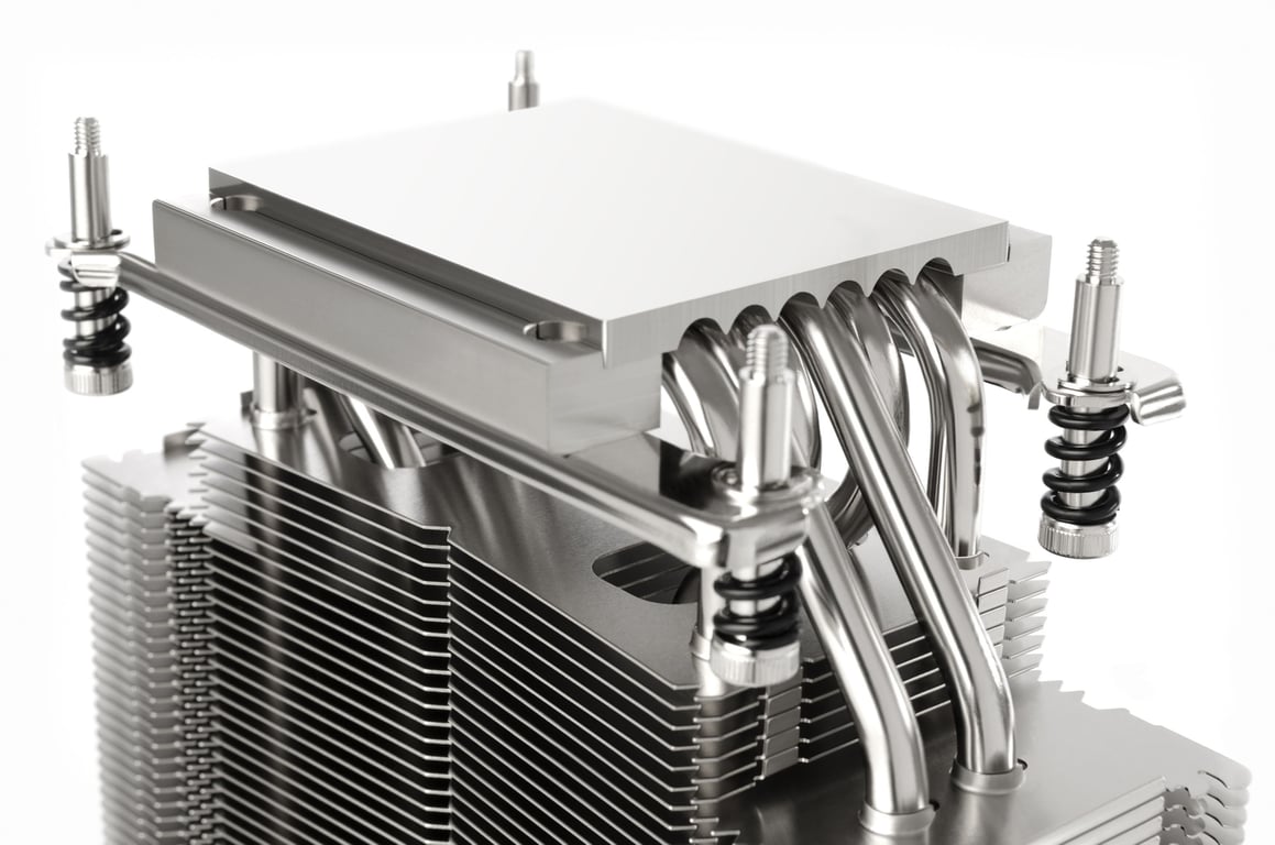 Noctua NH U14S TR4 SP3 Refroidisseur de processeur pour : TR4 SP3 aluminium avec base en cuivre piquée de 140 mm - vue 4