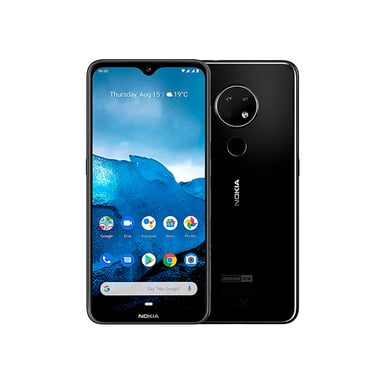 Nokia 6.2 64Go Noir, débloqué