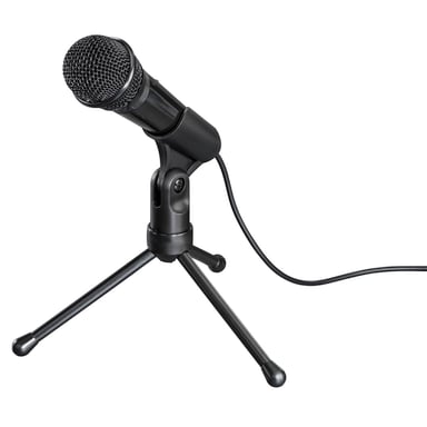Microphone ''MIC-P35 Allround'' pour PC et ordinat. portable, jack 3,5 mm