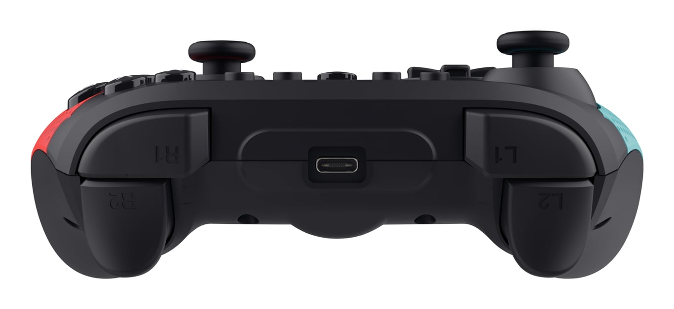 Trust GXT 1246B Muta Noir, Bleu, Rouge Bluetooth Manette de jeu Nintendo Switch, Nintendo Switch Lite - Neuf